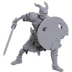 Nolzur's Marvelous Unpainted Miniatures: W23 Tiefling Skeleton